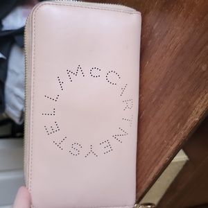 STELLA MCARTNEY CONTINENTAL ZIP AROUND WALLET
